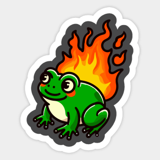 I’m Fired Up Sticker